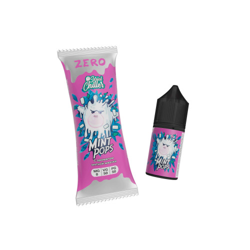 Serial Chiller Zero "Mint Pops" (Мятная Жвачка), объем: 27 см3, 0мг
